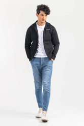 Black  Zipper Hoddie JKT-HZJ-D46-03